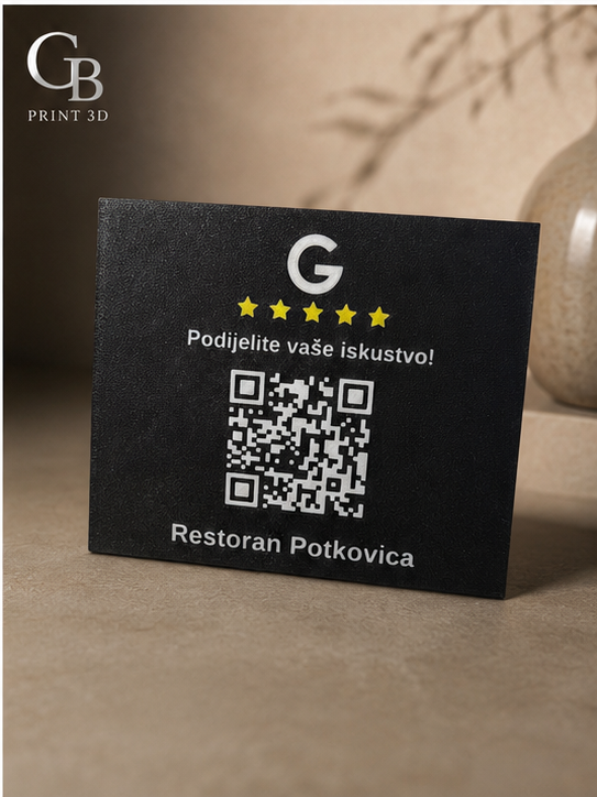 NFC i QR stalci za recenzije